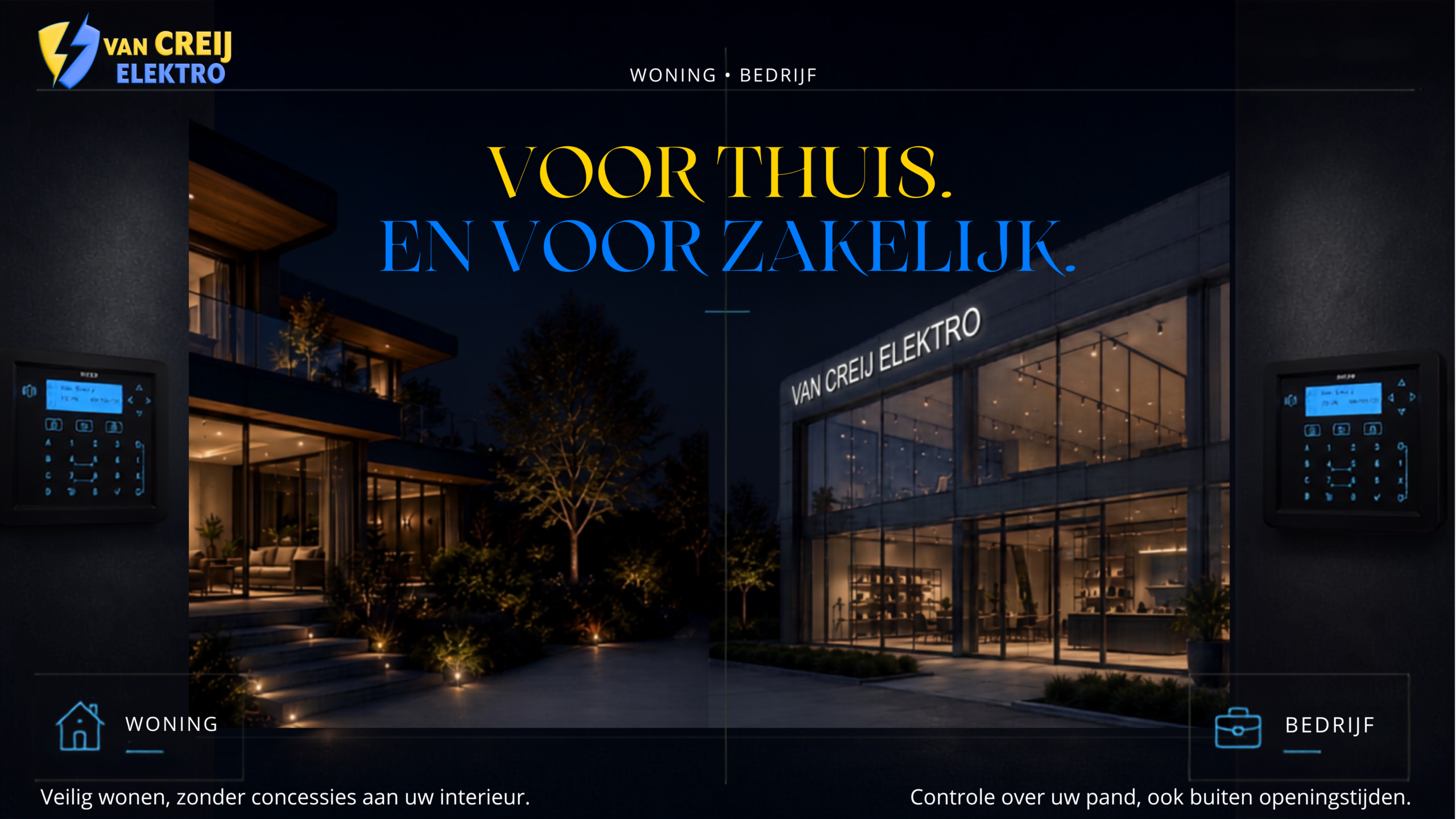 Professioneel alarmsysteem voor woning en bedrijf in Den Bosch met RISCO bediendeel